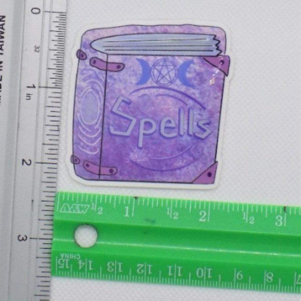 Spell Book Sticker / Witch Stickers / Magic - Picture 3 of 3